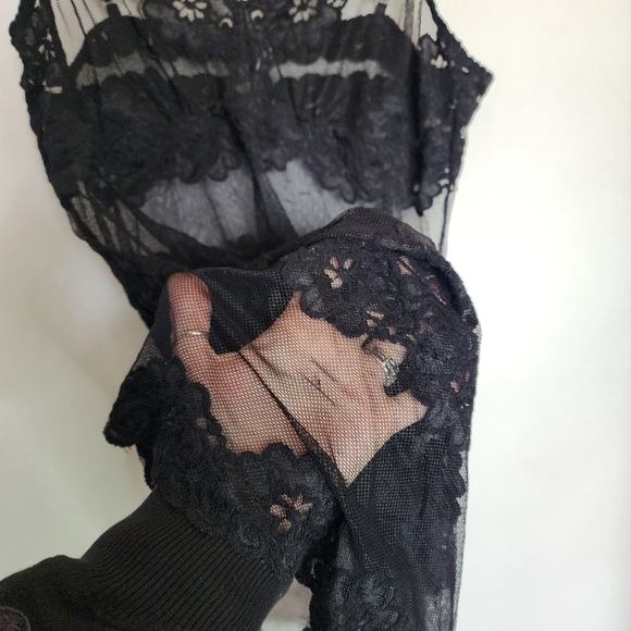 Vintage rampage lace sheer nightie - Picture 6 of 9